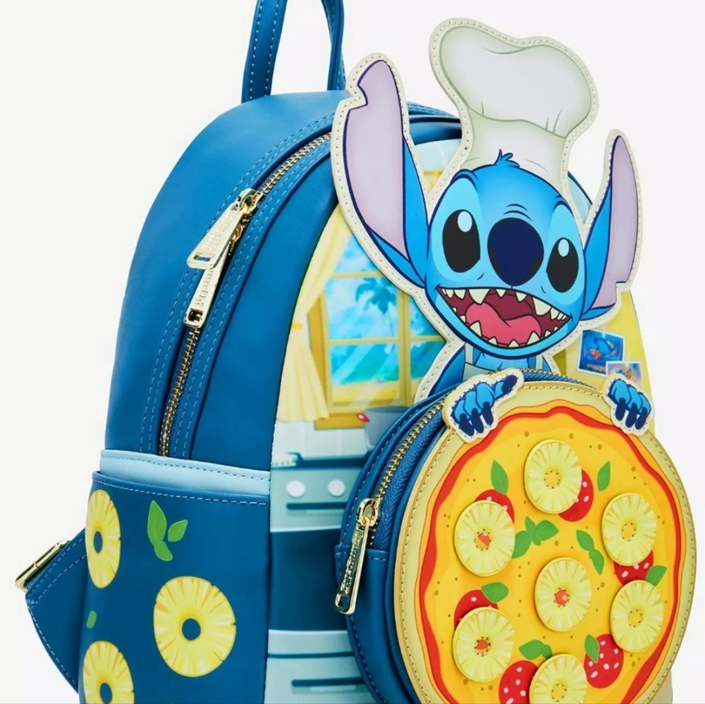 Stitch pineapple loungefly backpack - Picture 2 of 5